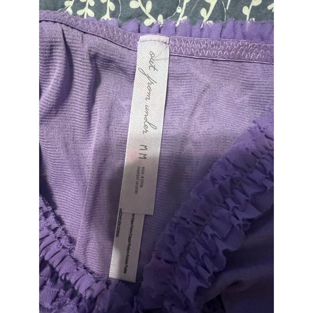 Out from under Lingerie size M Urban outfitters purple top sexy see through NEW - Picture 2 of 6